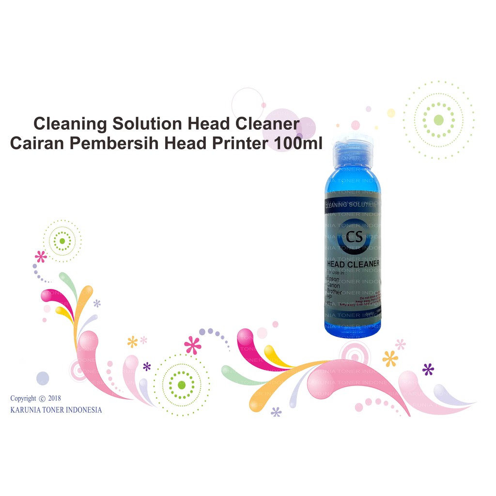 Cleaning Solution Head Cleaner / Cairan Pembersih Head Printer 100ml