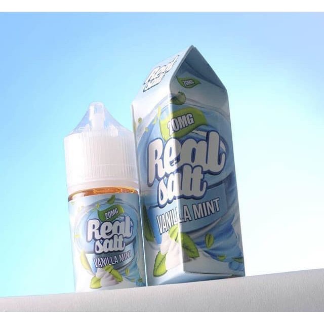 REAL SERIES 30ML LIQUID SALTNIC 25MG 100% AUTHENTIC