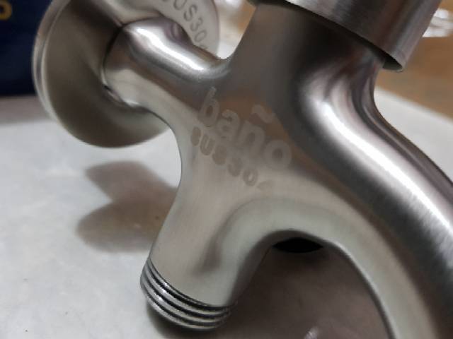 Kran cabang bano stainless SUS304 anti karat