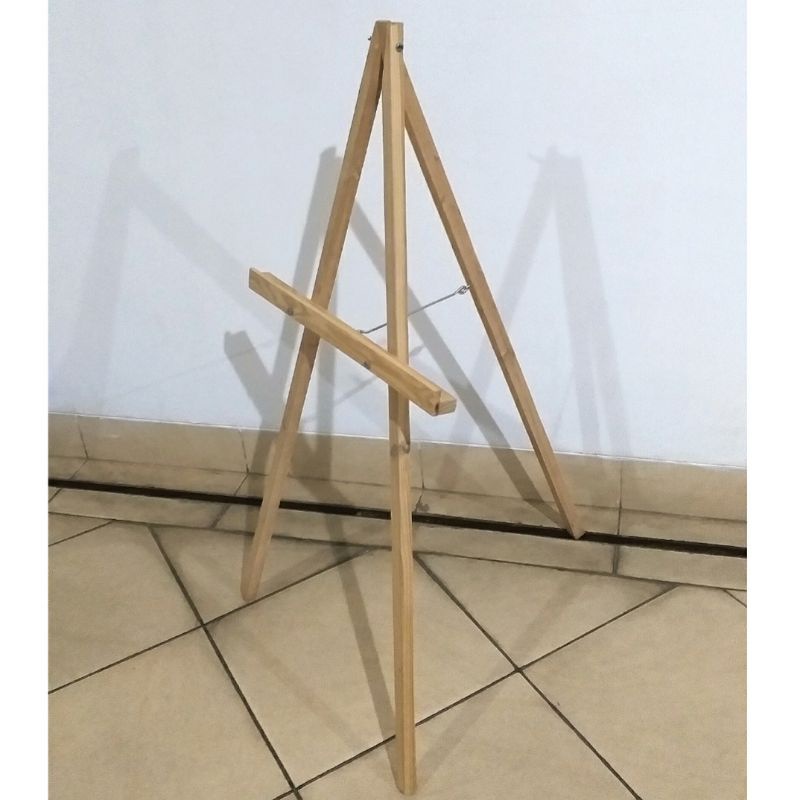 

Tripod kaki kayu frame standing penyangga