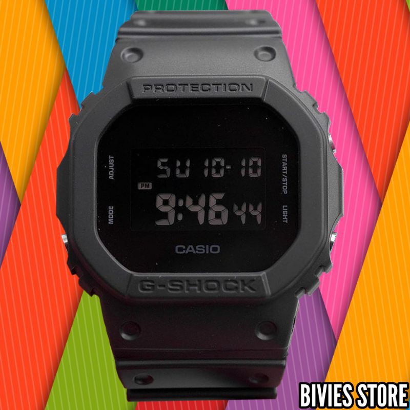 Jam Tangan Pria | Jam Tangan Wanita | Jam Tangan Digital ANTI AIR G-SHOCK DW-5600BB Hitam