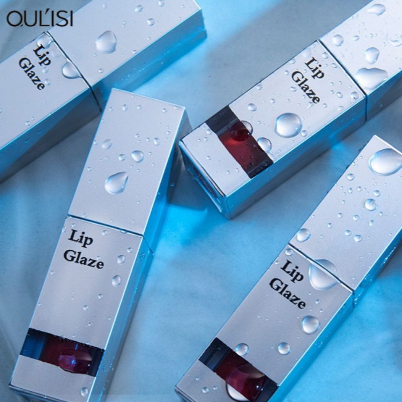 OULISI Original Mirror Silky Lip Glaze Moisturizing Lip Gloss Waterproof