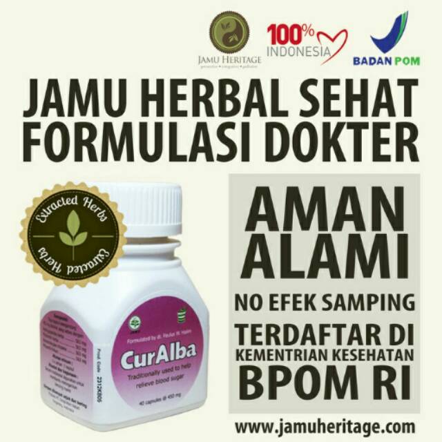 Obat Diabetes herbal,aman bpom