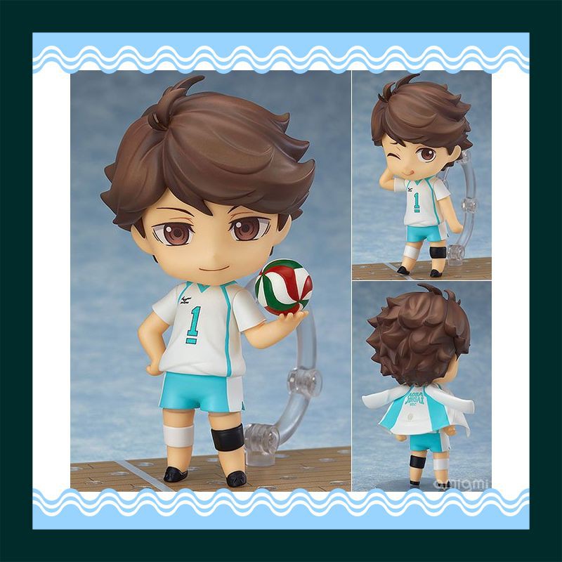Action Figure Termurah Anime Gambar 10 Cm Haikyuu Movable Oikawa Tooru #563 Nendoroid Pvc Koleksi