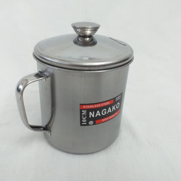 Termos Thermos Mug Gelas Stainless NAGAKO 10CM