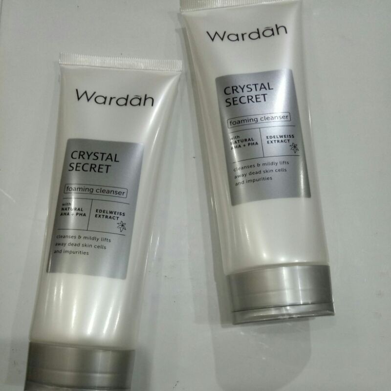 Wardah Crystal secret foaming cleanser 100ml