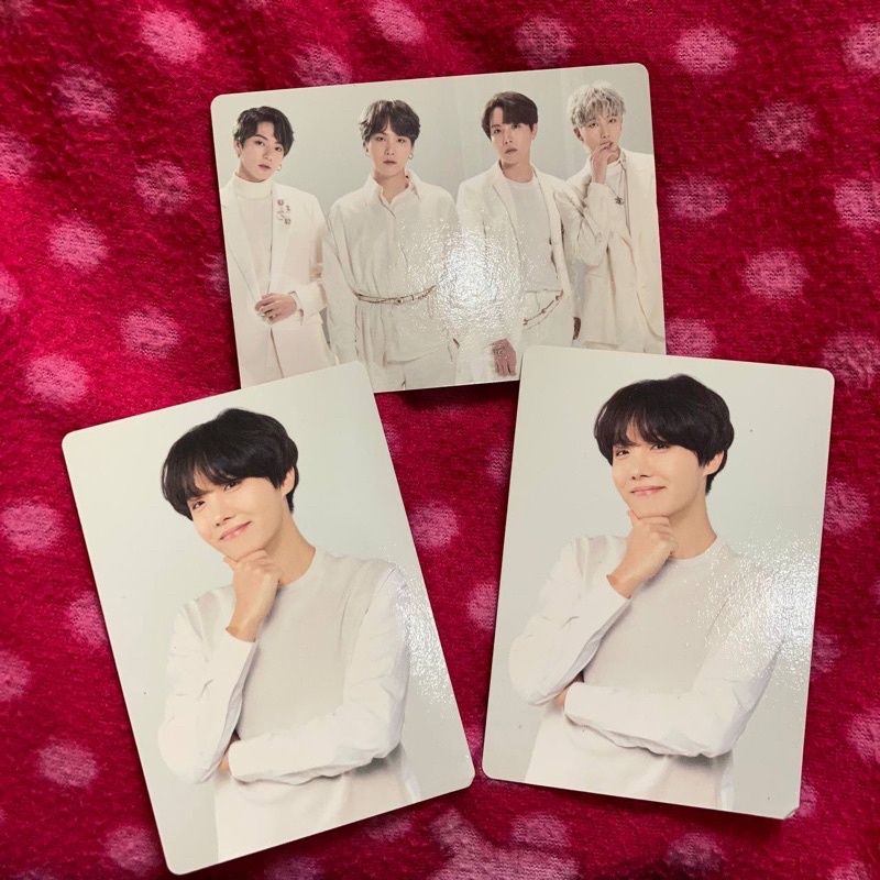 Mini photocard mpc love yourself ly japan jp mots tour unit jungkook jk suga yoongi j-hope hoseok RM