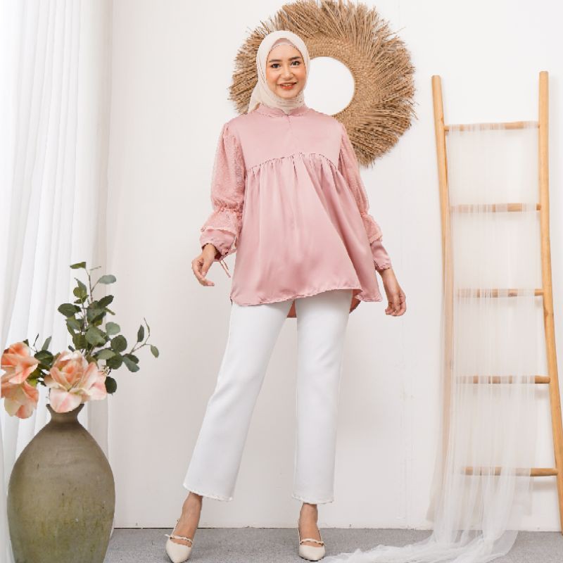 BLOUSE TOP WANITA MUSLIM