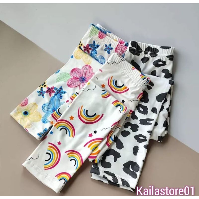 Celana Legging Anak Import / Celana Legging motif Usia 1-12th