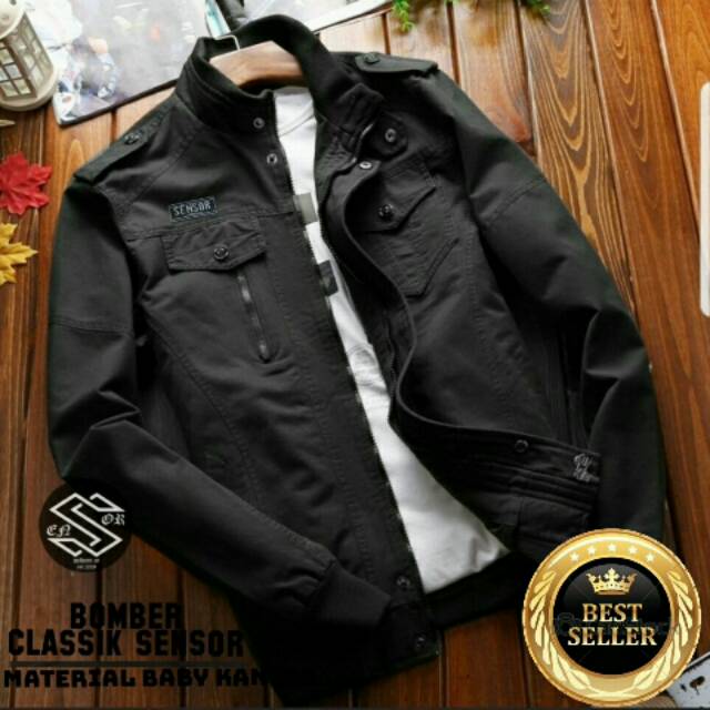 Jaket Pria/Jaket Bomber Classic