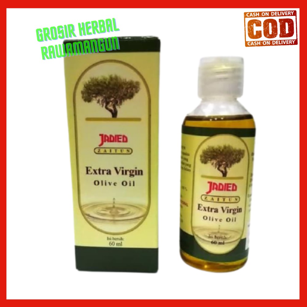 

Minyak zaitun ekstrak virgin olive oil | minyak zaitun jadied 60 ml