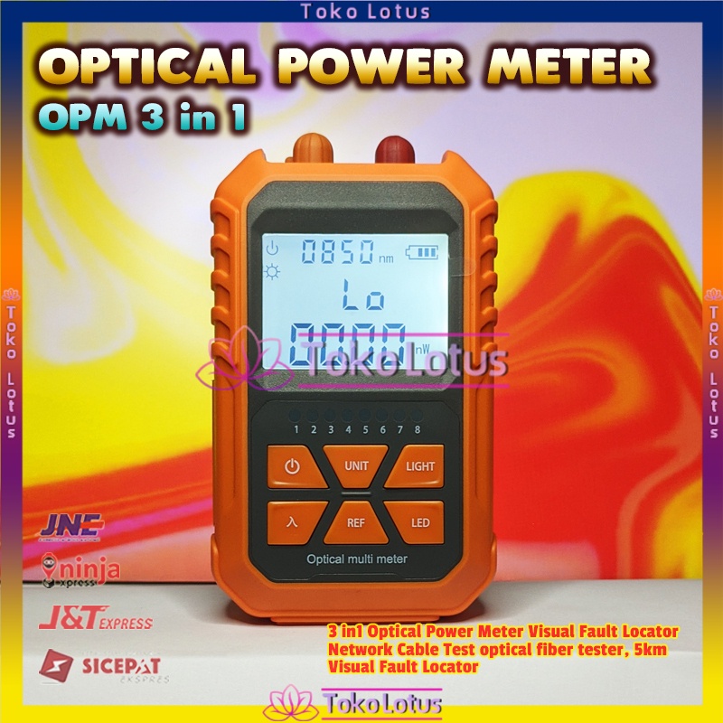 OPM 3 in 1 OPM VFL Network Cable Test  3 in 1 Optical Power Meter 3 in 1 [BISA COD]