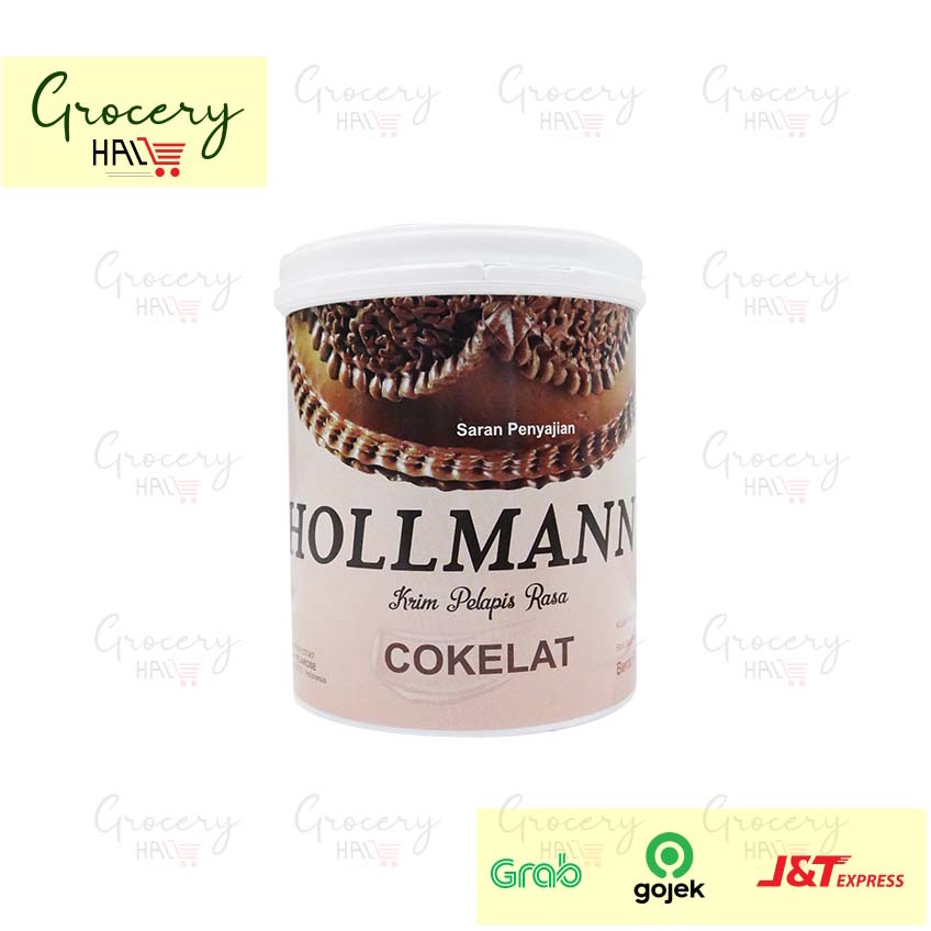 

HOLLMANN BUTTER CREAM RASA COKELAT 350 GRAM - BUTTER CREAM SIAP PAKAI HOLLMAN