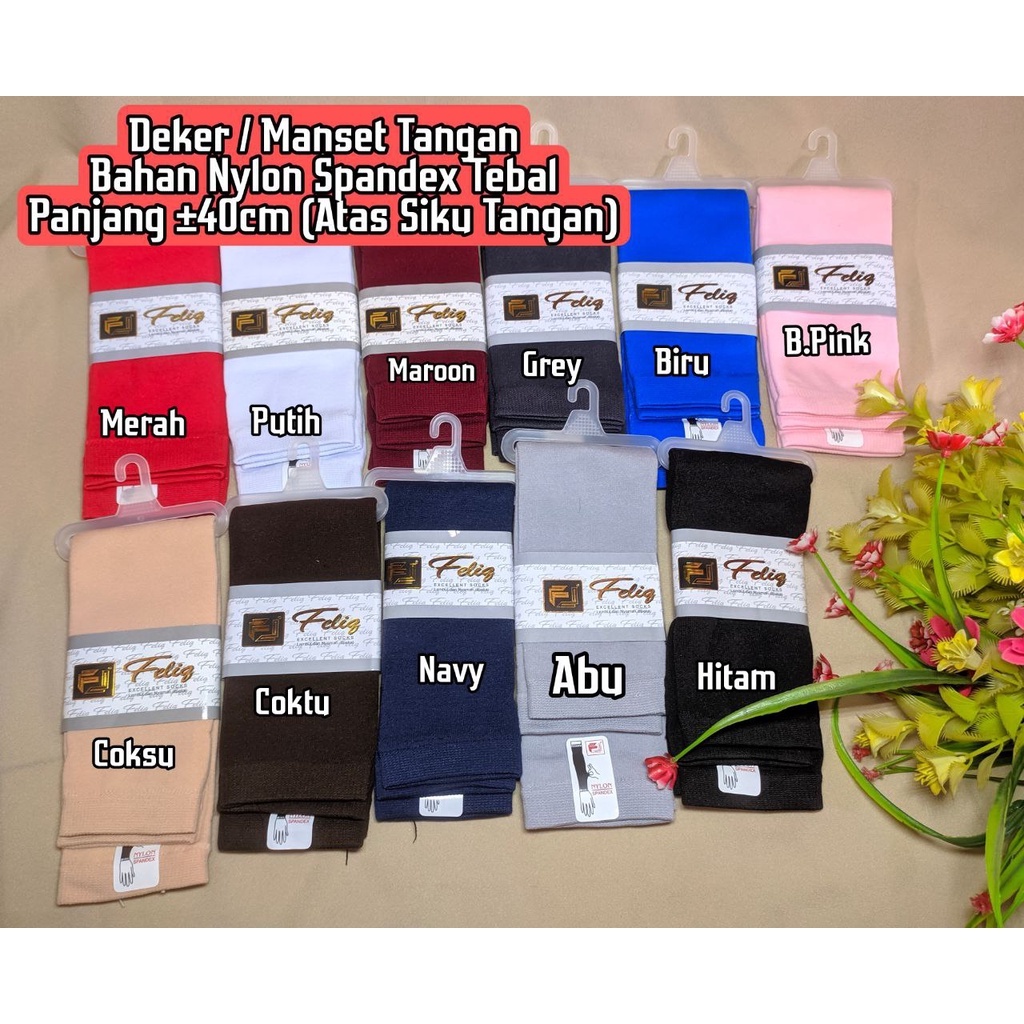 Paling Laris  DEKER / MANSET TANGAN TEBAL PANJANG | DEKER DEWASA | DEKER HIJAB