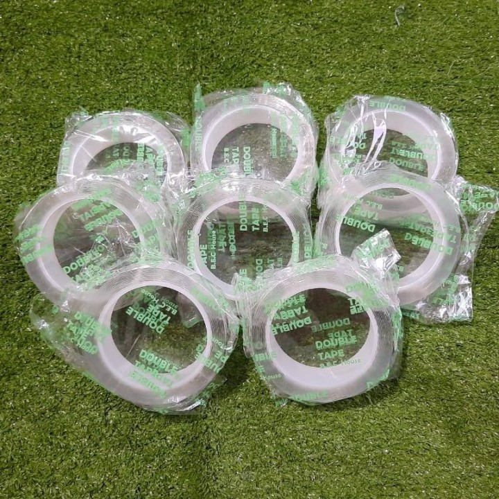 

[110gram][1mmX3meter] Double Tape Nano Tape Ivy Grip Tape Isolasi Selotip 2 Sisi Kuat Dicuci