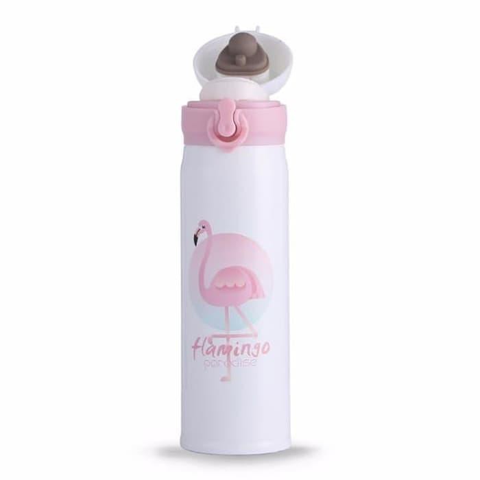 B85-1 Termos Minum I Am Flamingo / Termos Cantik Karakter Angsa Stainless steel Vacuum 500 Ml