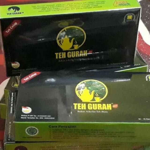 Teh gurah nasa,  teh gurah batuk nasa,  teh hidung tersumbat nasa