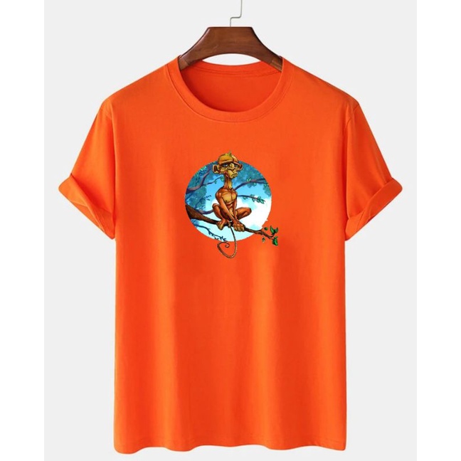Baju Kaos Pria Murah Erigo Monkey Atasan Oblong Tshirt Distro Cowok Cod