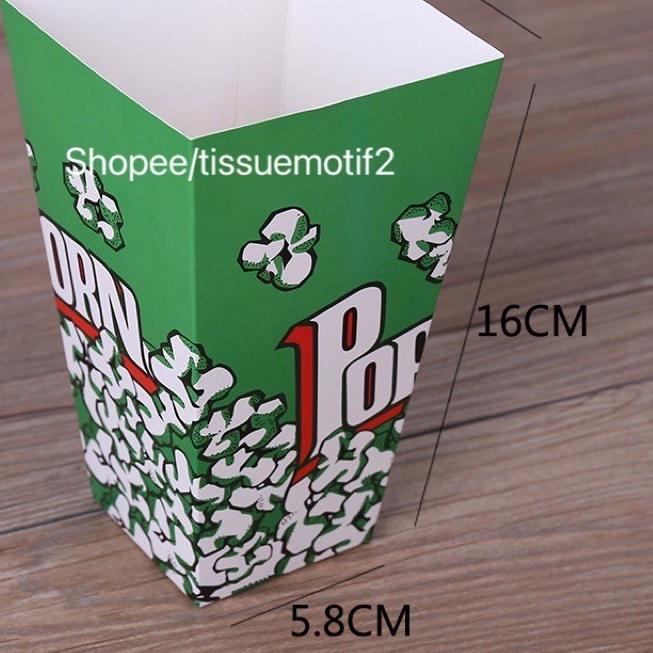 

♜ Dus popcorn/isi 25 pcs/pack/paper box ✲