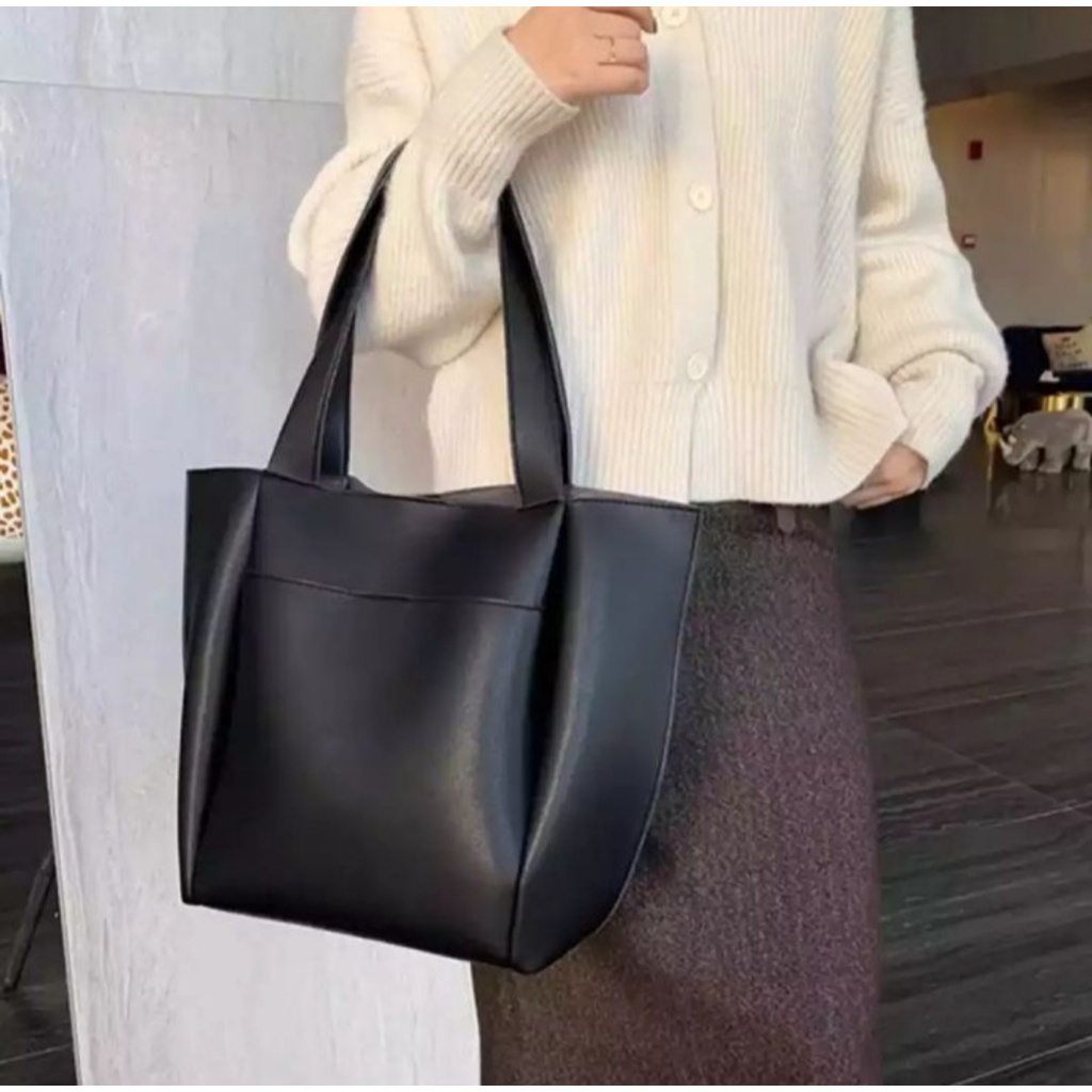 Tas Tote Bag Zara Tote Shopper MinimalisTt new 2022