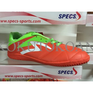 sepatu futsal specs barricada gurkha in 2016 orange green white origin