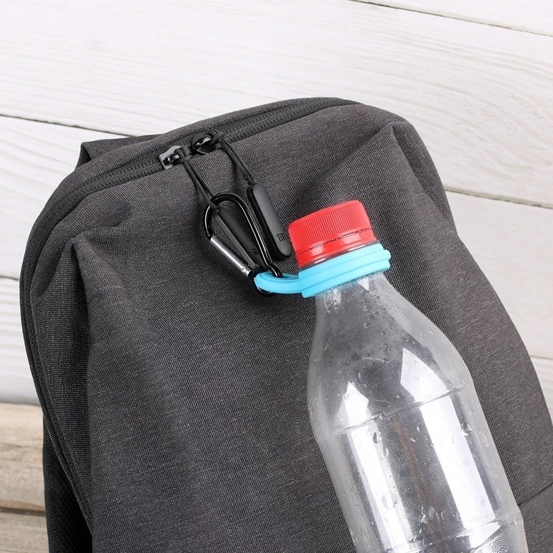 Holder Botol Air Minum Multifungsi Warna Acak Untuk Outdoor / Camping / Hiking