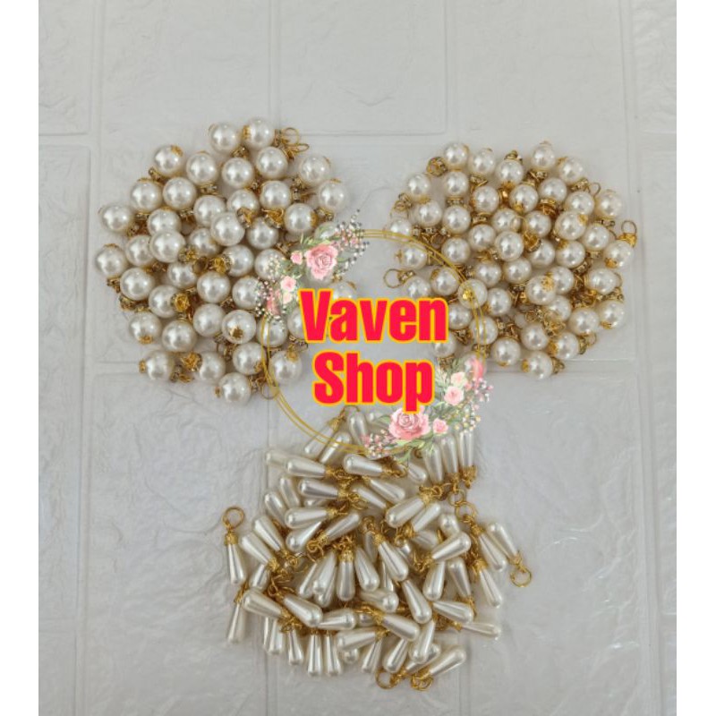 Mutiara Gantung / Bandul Mutiara per 10 pcs