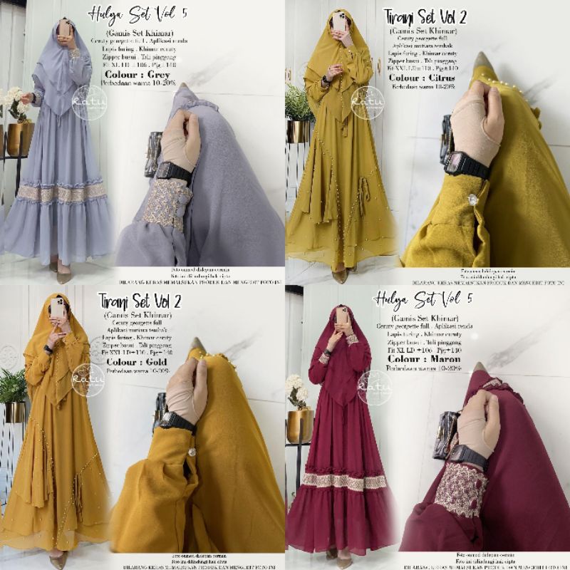 HULYA SET VOL 5 || ORIGINAL BY RATU HIJAB
