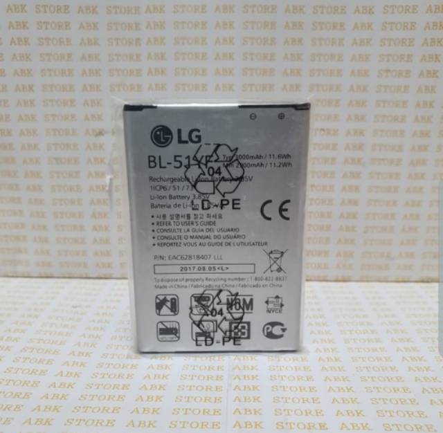 Batre Baterai Battery LG G4 | G4 Stylus BL51YF Original 100%