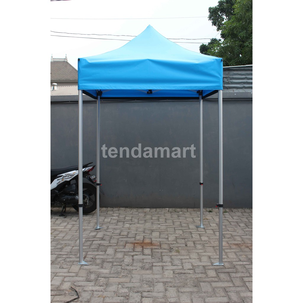 tenda lipat hexa aluminium 1.5mx1.5m