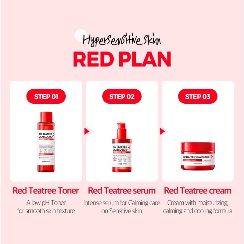 Some By Mi Red Teatree Cicassoside Derma Solution Toner 150ml