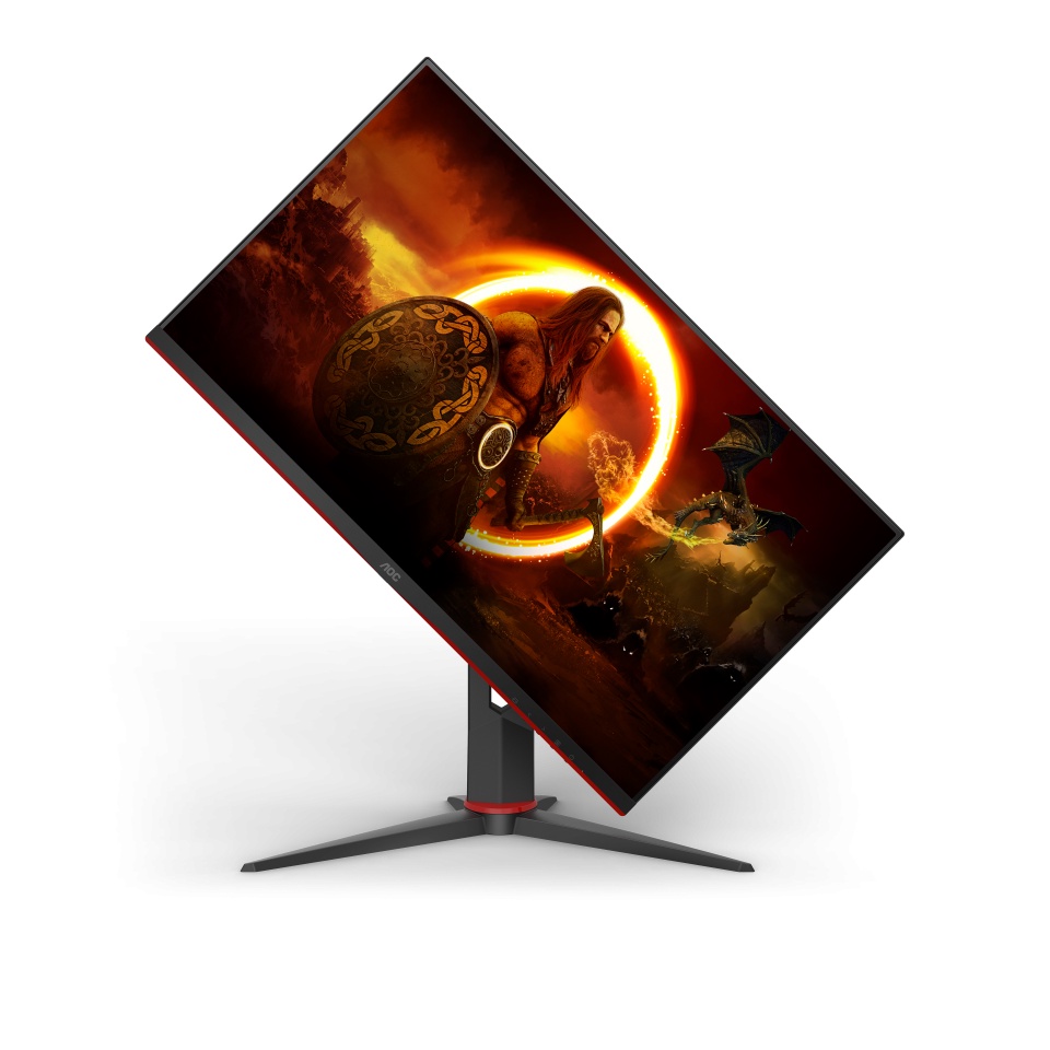 AOC Monitor 27G2SPU 27&quot; IPS 1080p 165Hz HDMI DP Speaker Ergo Stand