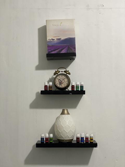 Promo Rak Ambalan(1set 4pcs)rak Tempel Floating Shelves P20,40,50,60cm L13cm  Rak Dinding Minimalis