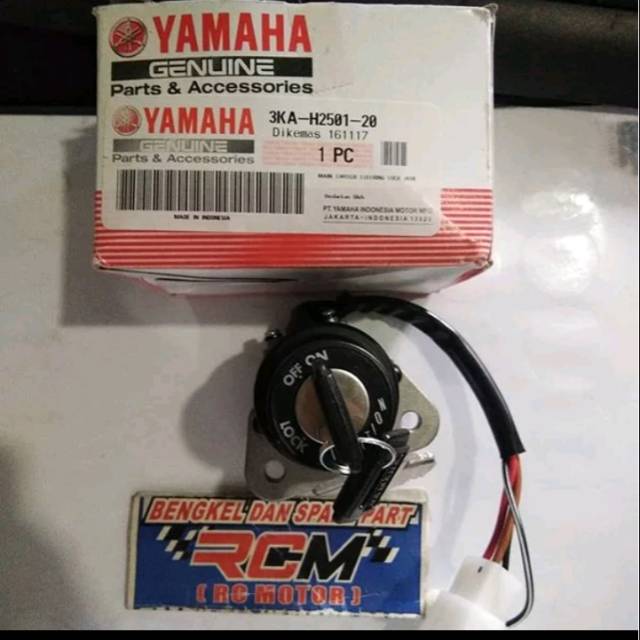 KUNCI KONTAK MAIN SWITCH SWIT RXKING RX KING NEW ORI ORIGINAL YAMAHA YGP ASLI 3KA-H2501-20