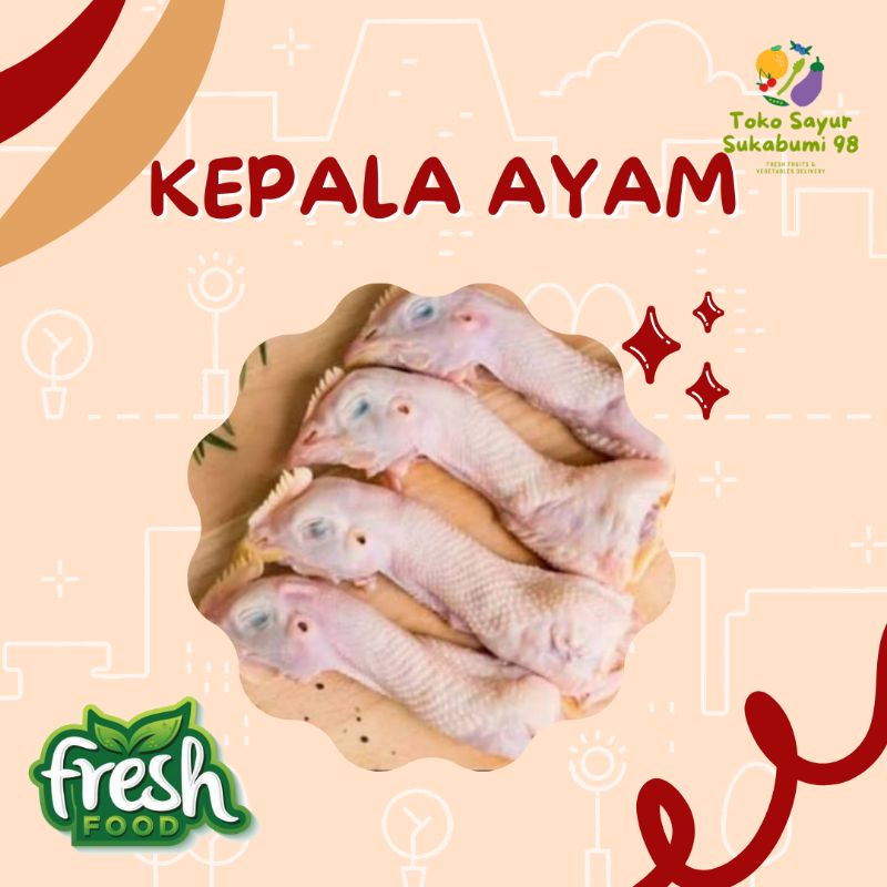 

Kepala Ayam Fresh 1kg