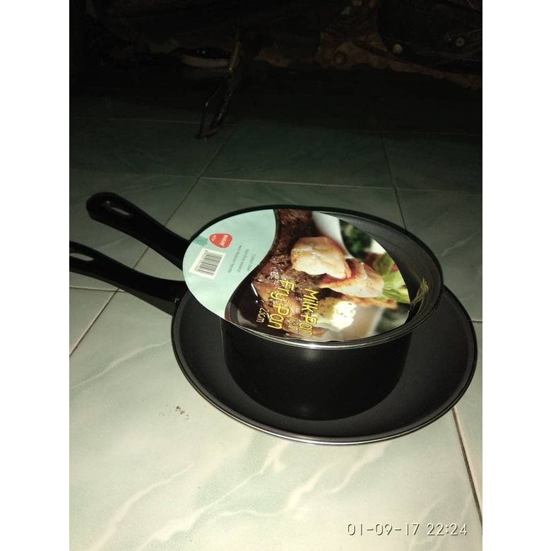 PANCI DAN WAJAN MASLON CARBON STEEL UNTUK KOMPOR INDUKSI