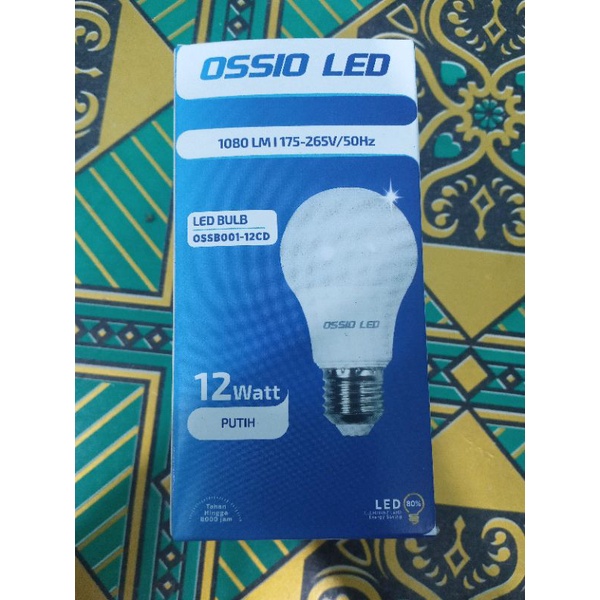 Lampu LED OSSIO 12 W