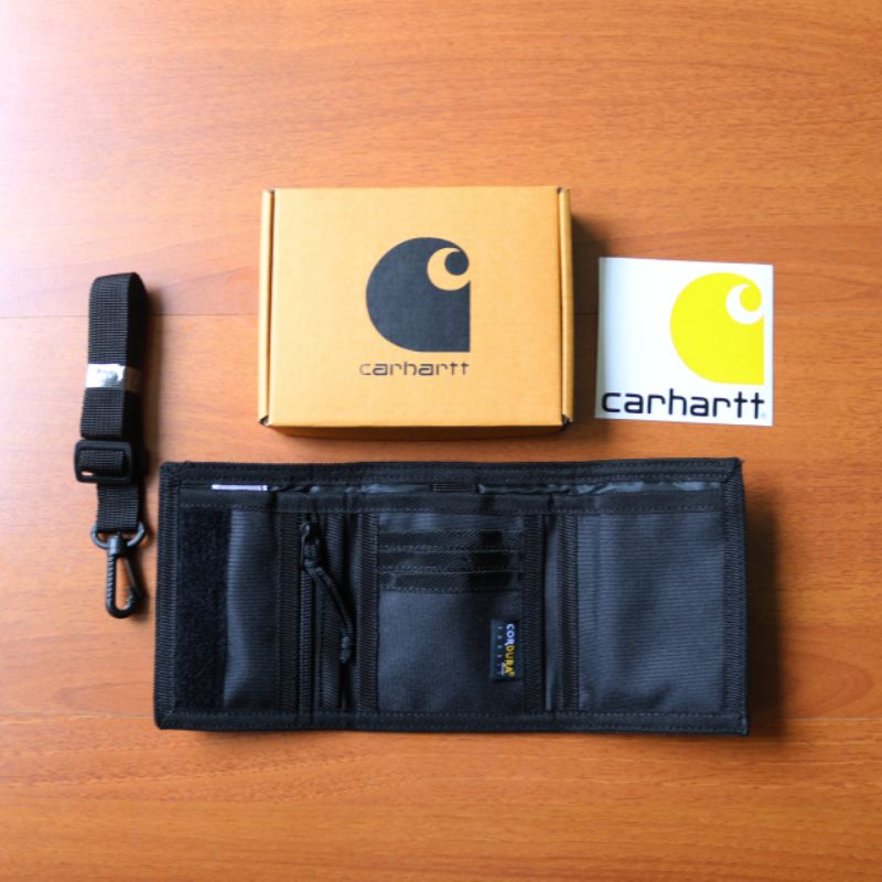 Dompet pria trifold gaines carhartt dengan strap