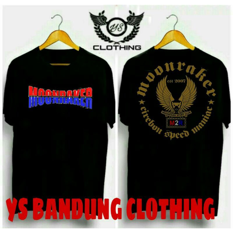 baju kaos Tsthirt Moonraker cirebon speed meniac simple keren - Ys bandung clothing