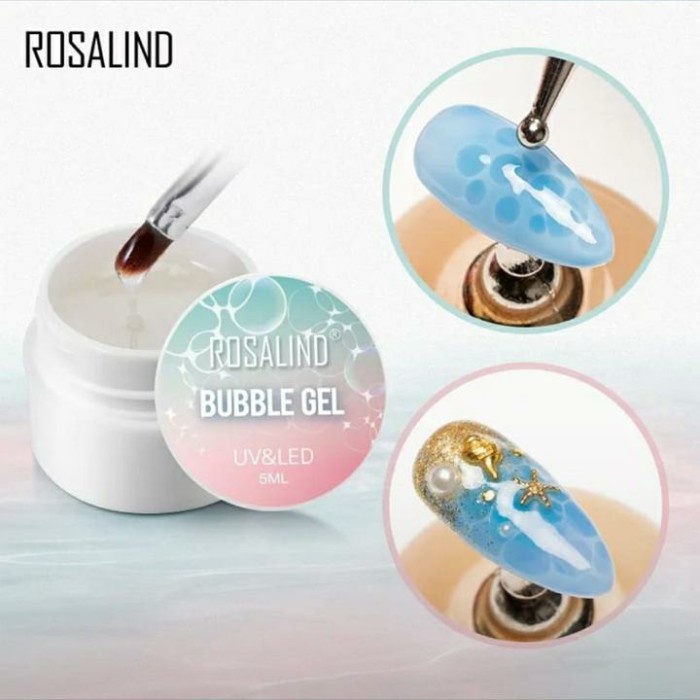 Rosalind Bubble Series /  Rosalind UV Gel Polish Bubble / Kutek Gel / UV Gel Polish