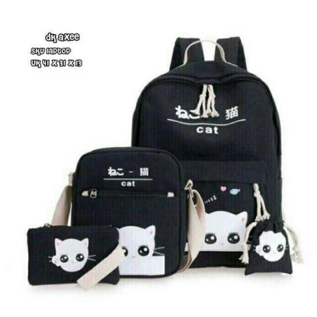 Backpack kucing intil tas ransel terlaris masa kini