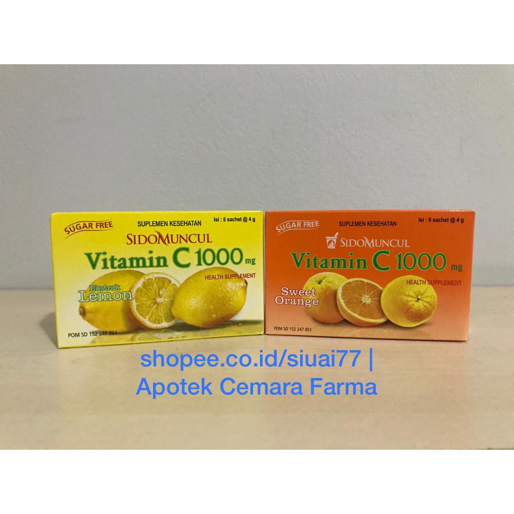 Jual Sidomuncul Vitamin C 1000mg Indonesia Shopee Indonesia