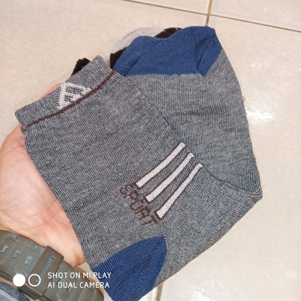 Kaos Kaki Pria Model Klasik Bahan Katun Bambu Fiber untuk Musim Panas