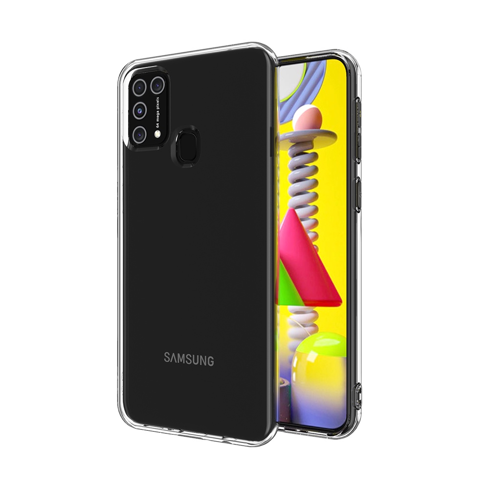 Case Samsung M31 Case Softcase Clear HD Case Samsung M31