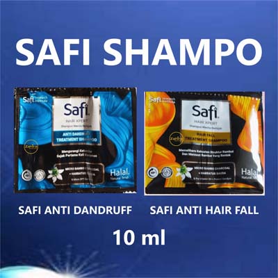 Safi Shampo Wanita Berhijab Hair Xpert Shampoo Hair Fall | Anti Dandruff 10ml