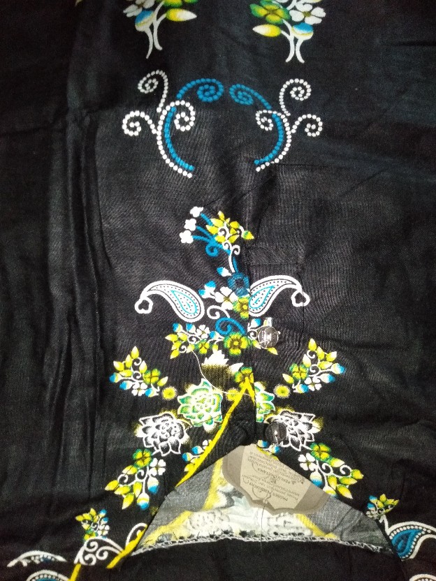 Daster Jumbo Bunga Hitam Batik Pekalongan Busui Daster Terbaru 2020