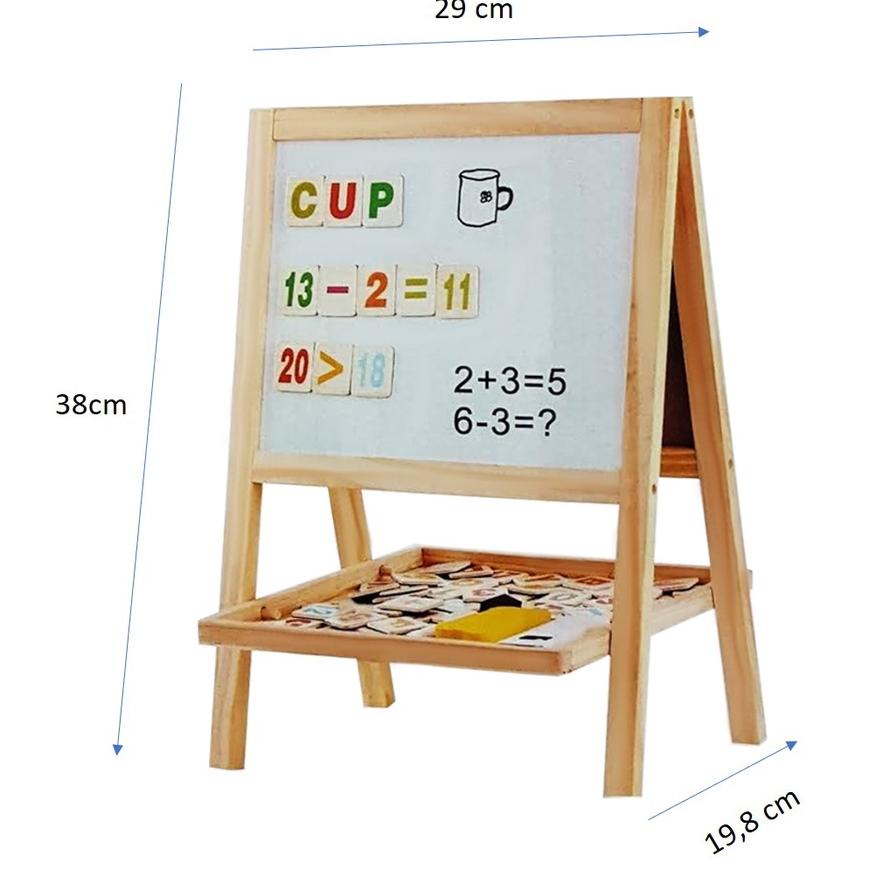

Model Terkini❋ LEARNING EASEL 3 in 1 MAGNET - PAPAN TULIS ANAK MAGNETIC DUA SISI WHITEBOARD BLACKBOA