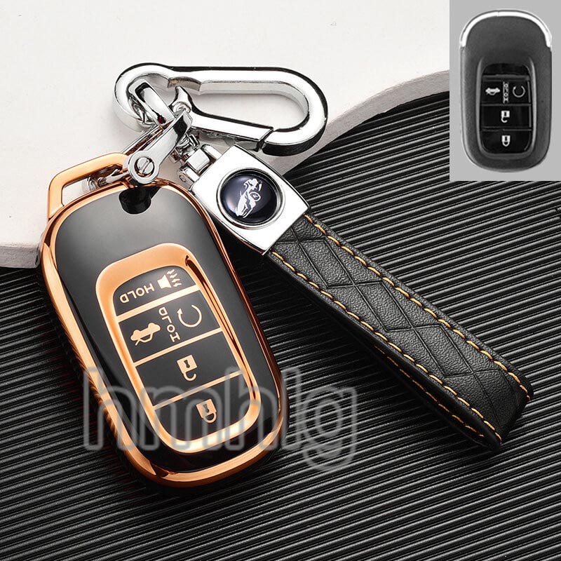 Case Remote Kunci Keyless Entry / Start Bahan TPU Untuk Honda Civic FE 2022 Civic RS 2022 HRV 2022