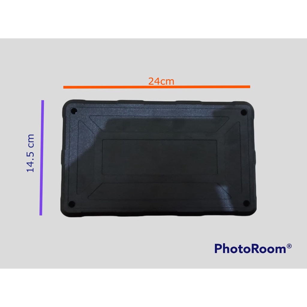 Box Plastik Hitam X9 24 x 14.5 x 12 cm enclosure box