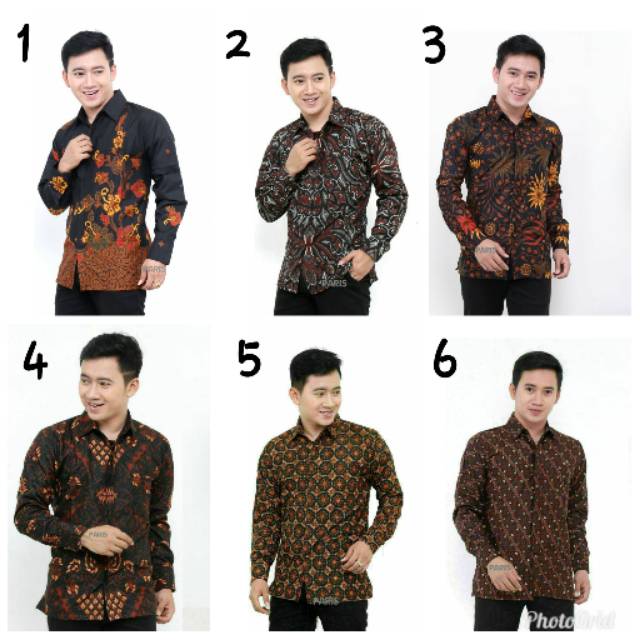 KEMEJA BATIK PRIA ATASAN BATIK PRIMISSIMA UNGGUL JAYA ORI